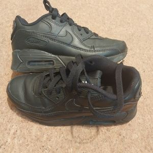 Kids Nike Air Max Sneakers Black Size 1